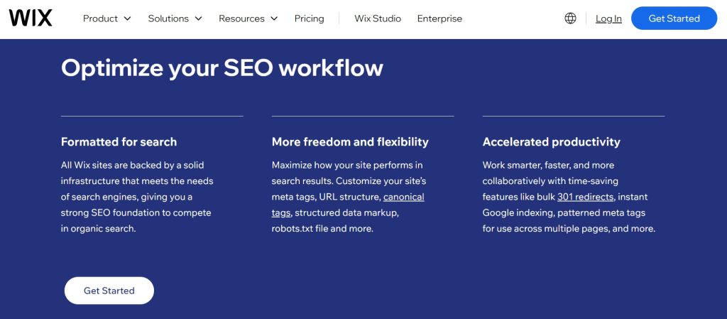 review of wix seo